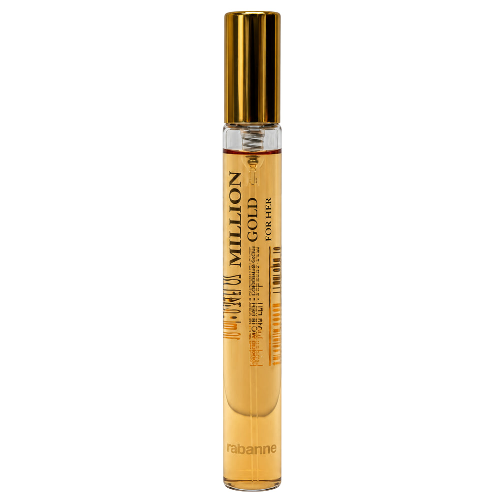 Paco Rabanne Million Gold Her 10ml EDP purse travel spray, product only
