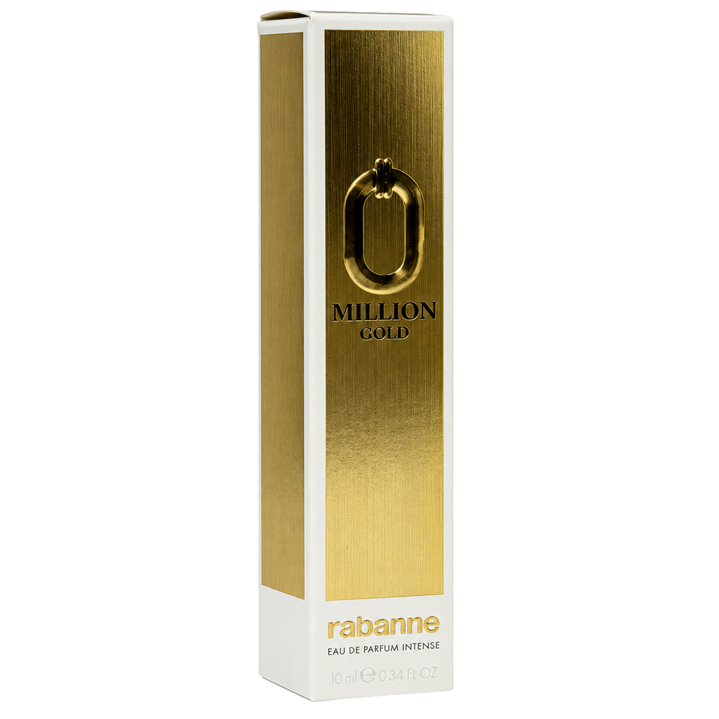 Paco Rabanne Million Gold Him Intense 10ml EDP Travel Spray retail box