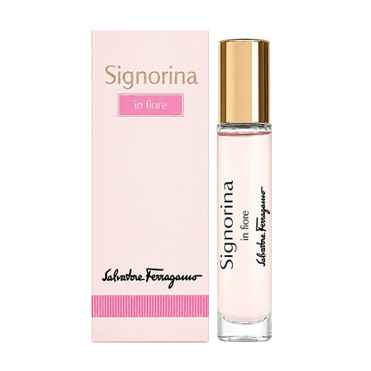 Salvatore Ferragamo Signorina 10ml EDT Spray bottle and box
