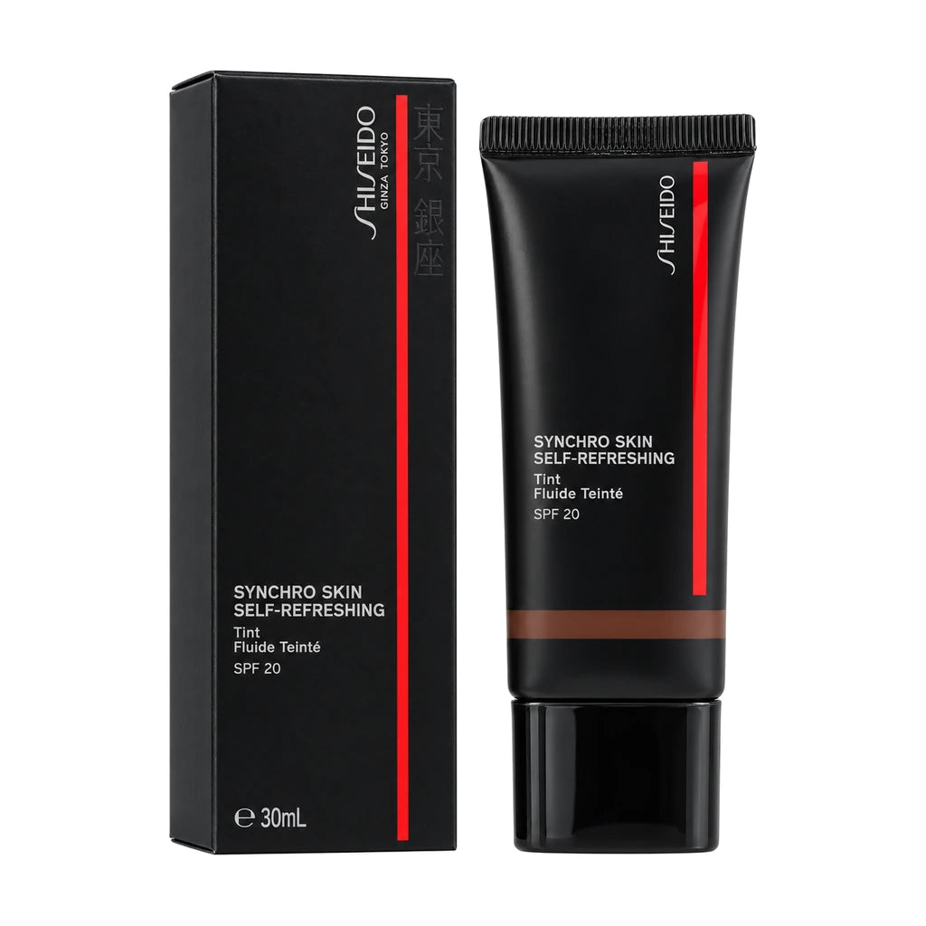 Shiseido Synchro Skin Self Refreshing Tint 30ml #525 Deep SPF20 – product with retail box