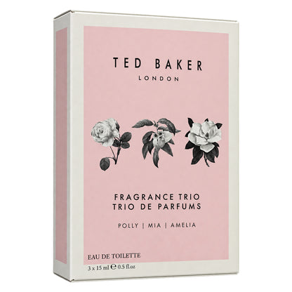 Ted Baker 3 x 15ml Polly, Mia and Amelia closed retail box
