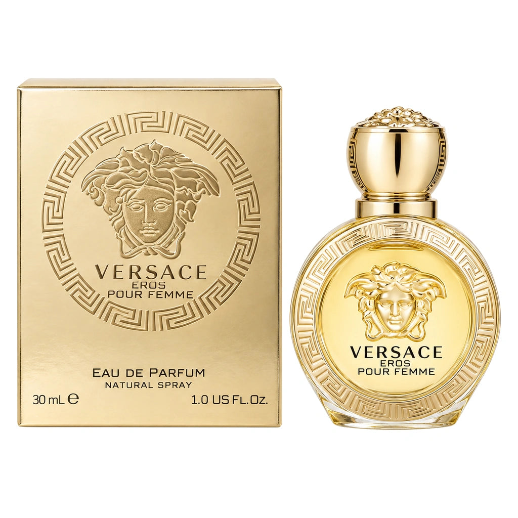 Versace Eros Pour Femme 30ml Eau de Parfum bottle with box