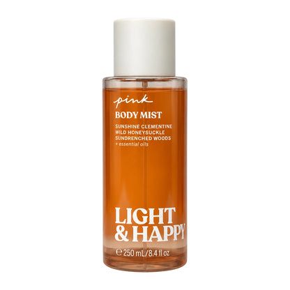 Victoria's Secret Pink Light & Happy Body Mist 250ml product only